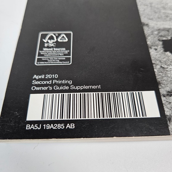 2009 2010 2011 Ford Navigation & SYNC Owner Manual - Picture 3 of 3